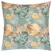 Bellatex Pernă Adéla Monstera, trandafir galben,40 x 40 cm
