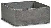 Cutie pentru depozitare, din material textil, Vlies Large Gri, L28xl28xH13 cm