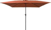 vidaXL Parasol de Grădină Terracota 295 x 295 x 245 cm