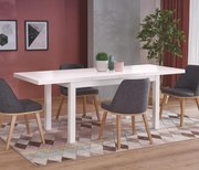 Masa extensibila Tiago 2 alba - L140/220 x l80 x h76 cm