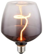 Bec decorativ fumuriu LED E27 4W 140lm 1800K