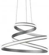 Suspensie moderna LED SMD 50W SO.VUELTA/SILVER