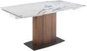 Masa extensibila deosebita design LUX Porcelain Marble 160-240cm