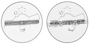Panou LED Ecolite WPCB2-18W/CR LEXA LED/6/12/18W/230V negru