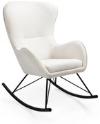 Fotoliu-balansoar tip wingback Liberto 3