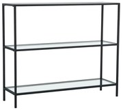Raft metalic D100, negru