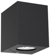 Aplica LED de exterior iluminat ambiental IP44 Canto Kubi 2 negru