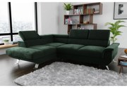 Coltar Living Extensibil ARTEY ROH Stanga Verde