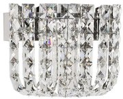 Aplica de perete LED crom, cristale sticla CELYSIA