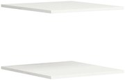 Set 2buc rafturi pentru dulap de haine Frija 6 (pin andersen alb + stejar artisan) . Promo -31%. 1098250
