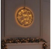 Brilagi - Decorațiune de Crăciun LED pentru exterior, inel 46 cm, LED/2,6W/230V IP44