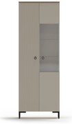 Vitrină Demandaron 1 (taupe + stejar silverjack) . 1116815
