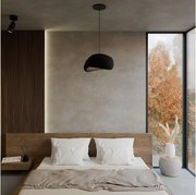 Brilagi - Lampă suspendată pe cablu WABI SABI 1xE27/40W/230V Ø 35 cm negru