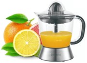 Storcator de citrice electric Royalty Line RL-CJ9404, 40W, 1 L, Push start, 2 conuri, Otel inoxidabil, Inox
