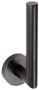 Sapho Suport pentru hârtie igienică X-ROUND 16,5 cm, negru