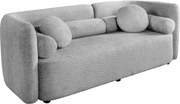 Canapea moderna, Tesatura Boucle, Gri, ART DECO 200cm, A-44508 VC