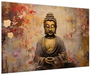 Tablou - Buddha, pictură (90x60 cm)