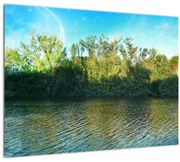 Tablou - lac (70x50 cm)