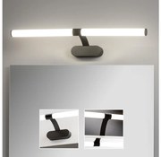 Brilagi - Corp de iluminat LED pentru oglindă de baie TUBEO, 8W, 230V, 60 cm, IP44, negru