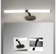 Brilagi - Corp de iluminat LED pentru oglindă de baie TUBEO, 8W, 230V, 60 cm, IP44, negru