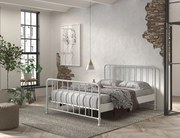 Pat Metalic, Alb, 160 x 200 cm (Metal) – BRONXX – Vipack
