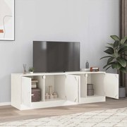 vidaXL Dulapuri TV 2 buc., alb, 67x39x44 cm Otel