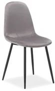Scaun de sufragerie Fannie (Gri + Negru). 1050171