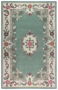 Covor din lână Flair Rugs Aubusson, 150 x 240 cm, verde