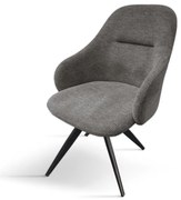 SCAUN TIP FOTOLIU ROTATIV SIMPLY -TESATURA - GRI