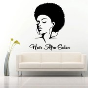 Sticker perete Afro Salon 3