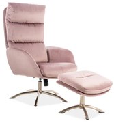 Fotoliu relax Maryrose (roz + antracit). Promo -6%. 1050532