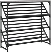 vidaXL Pantofar, gri sonoma, 90x30x85 cm, lemn prelucrat