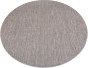 Covor SISAL SION cerc A5165A Melanj țesute plate bej