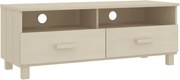 vidaXL Dulap TV „HAMAR”, maro miere, 106x40x40 cm, lemn masiv de pin