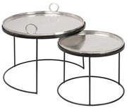 Set de 2 masute design industrial Elements Oriental