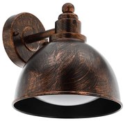 Eglo 33144 - Aplică perete exterior AIROLA 1xE27/40W/230V IP44 bronz