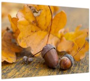 Tablou - Ghinde de toamnă (70x50 cm)