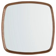 Oglinda decorativa design LUX Walnut Square 65x65cm