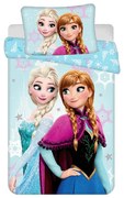 Disney Regatul de gheață Light Blue așternut de pat pentru copii 100×135 cm, 40×60 cm