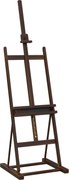 HOMCOM Șevalet pentru Pictori Reglabil din Lemn de Fag cu Compartiment, 53x50,5x171-230cm | Aosom Romania