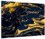 Tablou pe sticlă abstracției (70x50 cm)