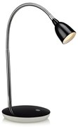 Lampă de masă LED Markslöjd 105685 TULIP LED/2,5W/230V neagră