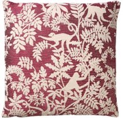 Husa decorativa pentru perna ABU MERLOT 45x45 cm, vinoviu