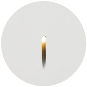 Spot LED incastrabil scari / perete exterior IP54 Lock alb