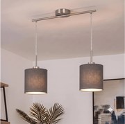 Brilagi - Lustră LED pe cablu NUBILA 2xE27/60W/230V antracit