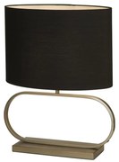 Veioza/Lampa de masa decorativa Sleek bronz/negru