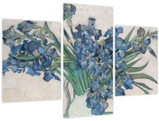 Tablou - Vincent van Gogh, Irises, reproducere (90x60 cm)