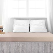 Cearșaf de pat 4Home din frotir Ideal cafea , 100x 200 cm, 100 x 200 cm