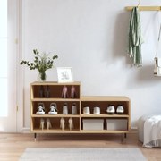 vidaXL Pantofar, stejar sonoma, 102x36x60 cm, lemn prelucrat