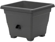 Plastia Ghiveci auto-udare Plastia Bergamot 35 x 35 cm,gri, 35 x 35 cm